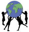 Children Holding The World 1