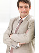 Businessman with hands crossed