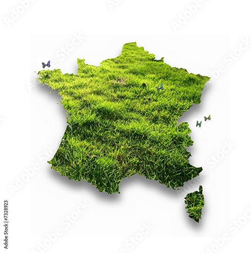 Illustration : France herbue France herbue
