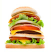 Delicious juicy cheeseburger Delicious juicy cheeseburger