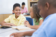Elementary school classroom