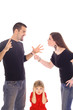 parents fighting and child stuck in between parents fighting and child stuck in between