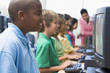 Elementary school computer class