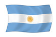 Argentinien Flagge