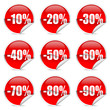 Discount label and sticker