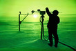 North Pole. Solar activity monitoring