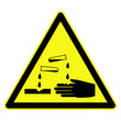 schild ätzend schild ätzend