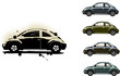 llustration of Volkswagen Beetle
