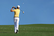 Golf - Golfspieler beim Abschlag