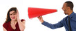 Megaphone Harrassement