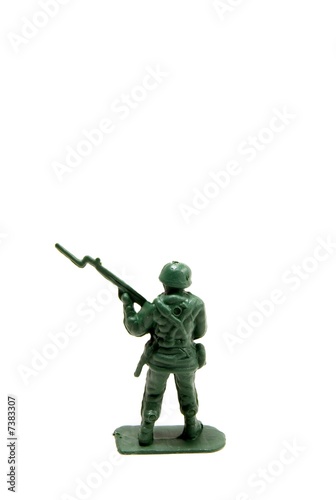 Photo: green army man green army man