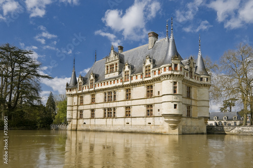 Azay le Rideau - Chateau - Renaissance - Indre et Loire
