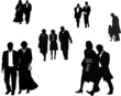 Arrivals, vector illustration