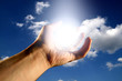 light in hand god bless to you