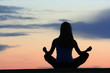 canvas print picture meditation