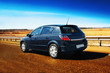 Car on the road