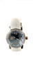 Watch with blue screen on white background Watch with blue screen on white background