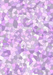Purple mosaic tiles