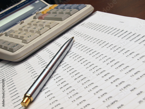 Photo: Investments and Calculator Investments and Calculator