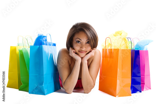 Photo: Shopping woman Shopping woman