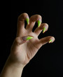 Beautifull woman hand.