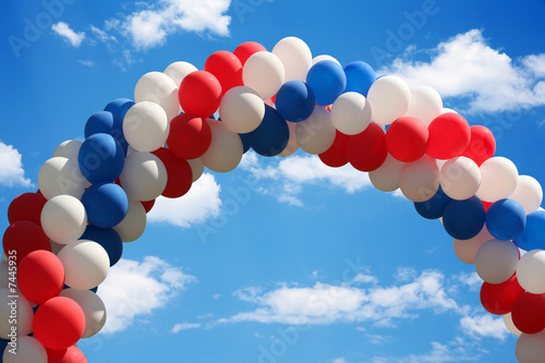 Photo : Balloon arch 2 Balloon arch 2
