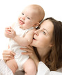 Baby with mother