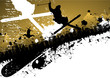 Ski freestyle abstract background Ski freestyle abstract background