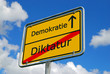 Diktatur - Demokratie