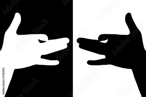Two dogs Two dogs