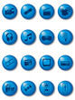 Media Buttons (blue)