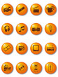 Media Buttons (orange)
