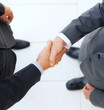 Business handshake and partnership concept