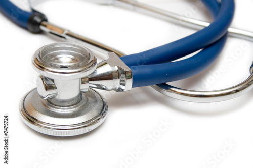 stetoscope isolated on white