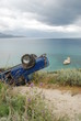 accident au bord de la falaise