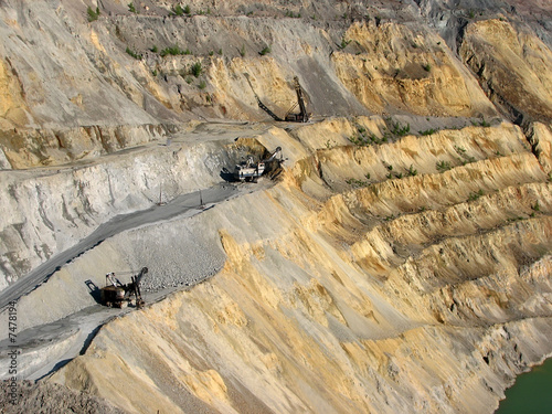 Photo: open pit open pit