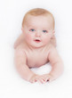 portrait of smiling baby