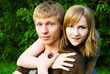 Photo: Young couple outdoors Young couple outdoors