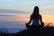 canvas print picture yoga