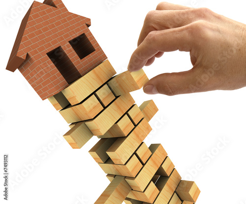 Photo: Housing market collapse Housing market collapse