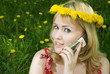 Photo: Woman with mobile phone Woman with mobile phone