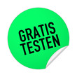 aufkleber gratis testen