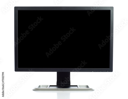 Photo: Computer Screen on white Computer Screen on white