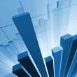 financial stat background