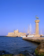 Rhodes old port