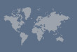 abstract world map abstract world map