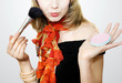beauty girl with make-up