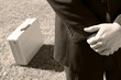 Businessman waiting
