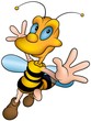 Wasp 13 - detailed illustration, little bee Wasp 13 - detailed illustration, little bee