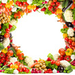 Circular vegetable frame